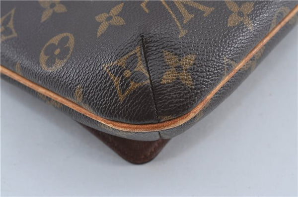 Authentic Louis Vuitton Monogram Musette Tango M51388 Shoulder Cross Bag J4313