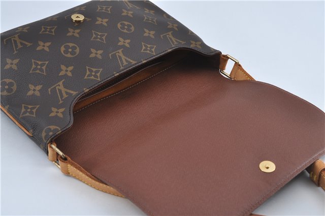 Authentic Louis Vuitton Monogram Musette Tango M51388 Shoulder Cross Bag J4313