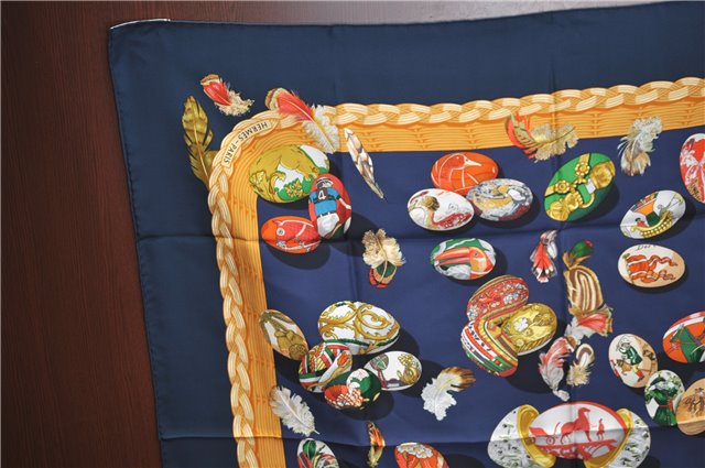 Authentic HERMES Carre 90 Scarf 
