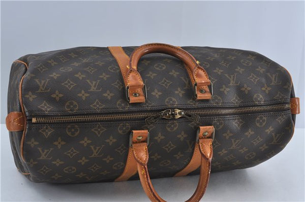 Authentic Louis Vuitton Monogram Keepall 45 Travel Boston Bag M41428 LV J4336