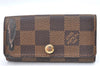 Authentic Louis Vuitton Damier Multicles 4 Key Case Holder N62631 LV J4392