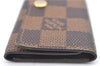 Authentic Louis Vuitton Damier Multicles 4 Key Case Holder N62631 LV J4392