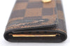 Authentic Louis Vuitton Damier Multicles 4 Key Case Holder N62631 LV J4392