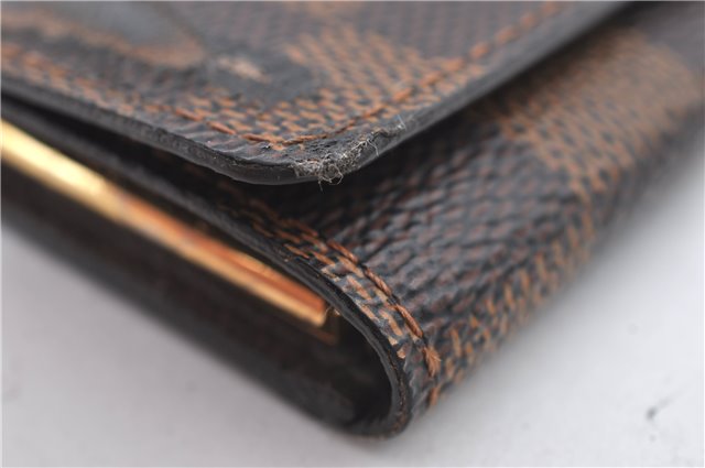 Authentic Louis Vuitton Damier Multicles 4 Key Case Holder N62631 LV J4392