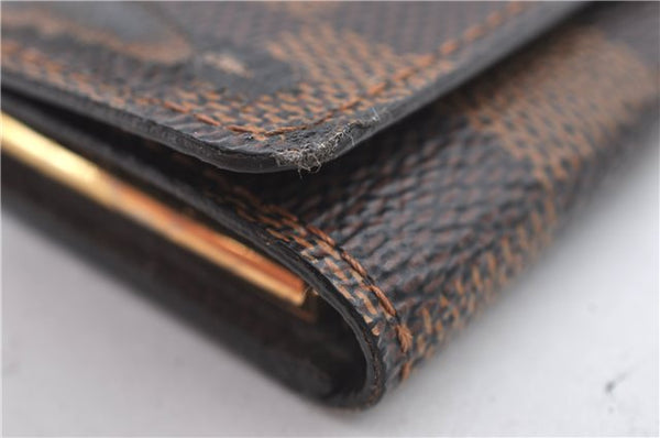 Authentic Louis Vuitton Damier Multicles 4 Key Case Holder N62631 LV J4392