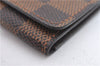 Authentic Louis Vuitton Damier Multicles 4 Key Case Holder N62631 LV J4392