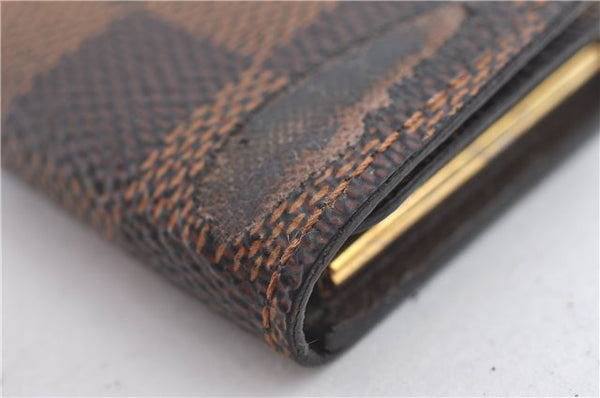 Authentic Louis Vuitton Damier Multicles 4 Key Case Holder N62631 LV J4392