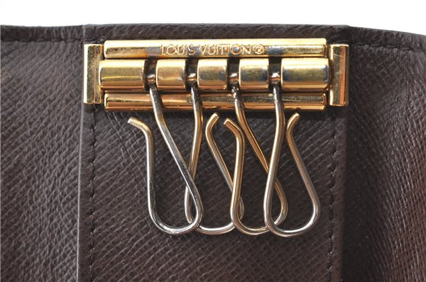 Authentic Louis Vuitton Damier Multicles 4 Key Case Holder N62631 LV J4392