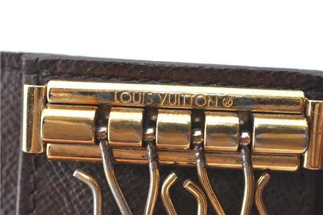 Authentic Louis Vuitton Damier Multicles 4 Key Case Holder N62631 LV J4392