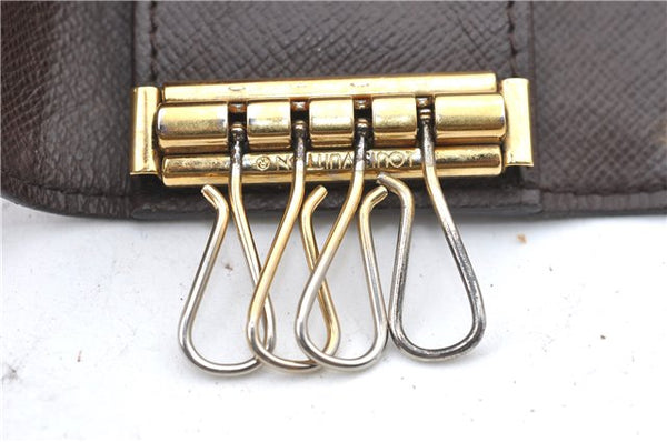 Authentic Louis Vuitton Damier Multicles 4 Key Case Holder N62631 LV J4392