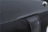 Authentic GUCCI Bamboo Hand Bag Purse Nylon Leather Black J4394