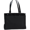 Authentic GUCCI Shoulder Hand Bag Purse Nylon Leather 0021039 Black  J4396