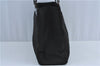 Authentic GUCCI Shoulder Hand Bag Purse Nylon Leather 0021039 Black  J4396