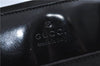 Authentic GUCCI Shoulder Hand Bag Purse Nylon Leather 0021039 Black  J4396
