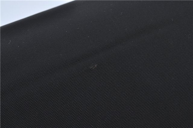 Authentic GUCCI Shoulder Hand Bag Purse Nylon Leather 0021039 Black  J4396