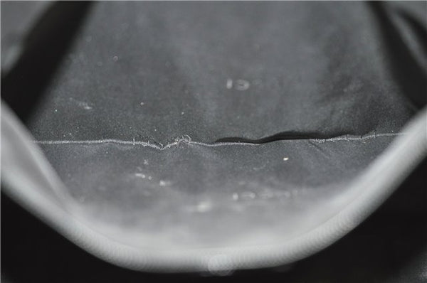 Authentic GUCCI Shoulder Hand Bag Purse Nylon Leather 0021039 Black  J4396