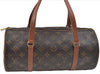 Authentic Louis Vuitton Monogram Papillon 30 Hand Bag Old Model LV J4397