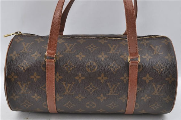 Authentic Louis Vuitton Monogram Papillon 30 Hand Bag Old Model LV J4397