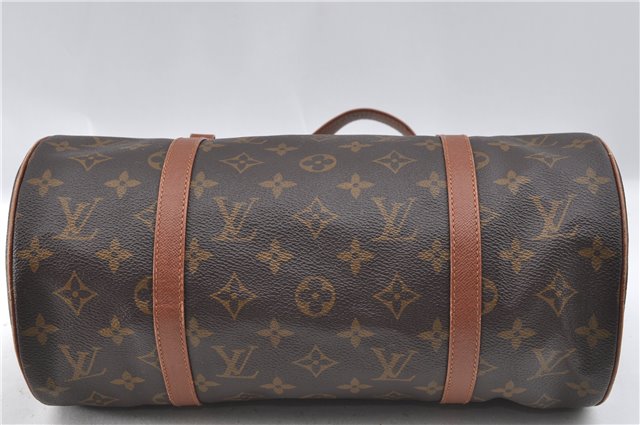 Authentic Louis Vuitton Monogram Papillon 30 Hand Bag Old Model LV J4397