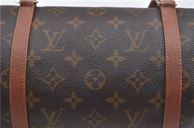 Authentic Louis Vuitton Monogram Papillon 30 Hand Bag Old Model LV J4397