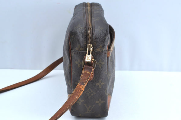 Authentic Louis Vuitton Monogram Trocadero 30 Shoulder Cross Bag M51272 LV J4399