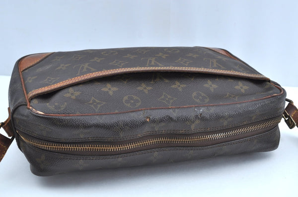 Authentic Louis Vuitton Monogram Trocadero 30 Shoulder Cross Bag M51272 LV J4399