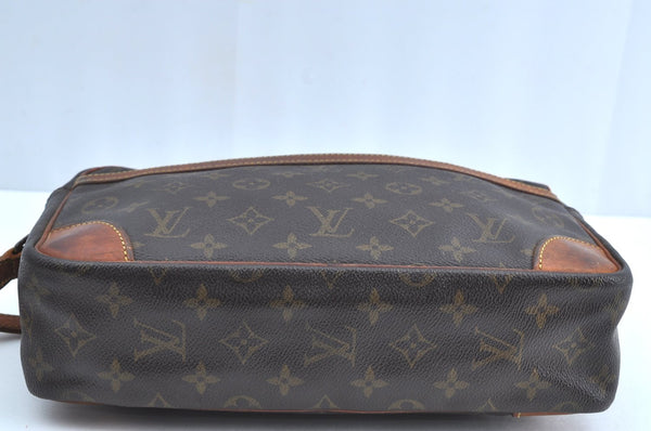 Authentic Louis Vuitton Monogram Trocadero 30 Shoulder Cross Bag M51272 LV J4399