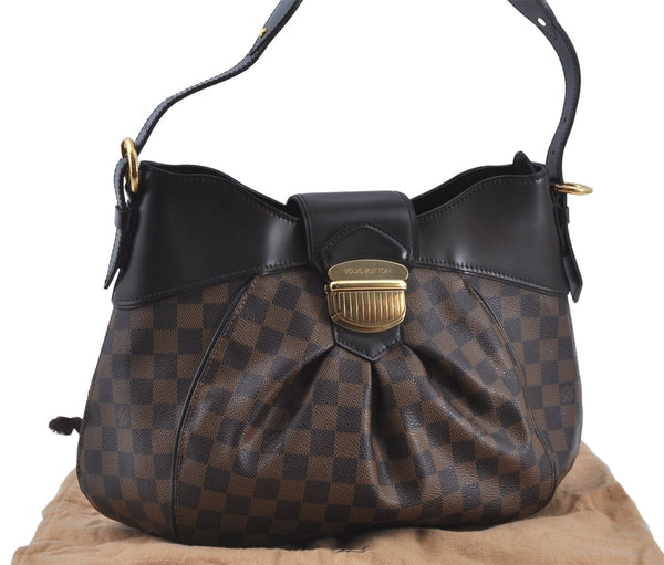 Authentic Louis Vuitton Damier Sistina MM Shoulder Hand Bag N41541 LV J4431