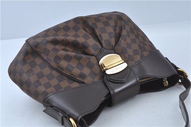 Authentic Louis Vuitton Damier Sistina MM Shoulder Hand Bag N41541 LV J4431