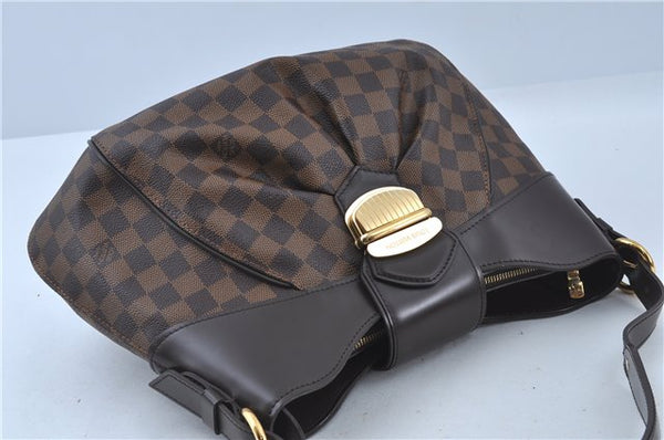 Authentic Louis Vuitton Damier Sistina MM Shoulder Hand Bag N41541 LV J4431