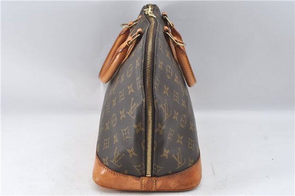 Authentic Louis Vuitton Monogram Alma Hand Bag Purse M51130 LV J4441