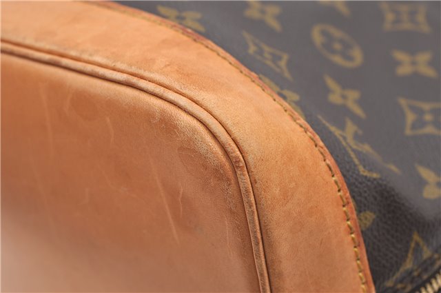 Authentic Louis Vuitton Monogram Alma Hand Bag Purse M51130 LV J4441