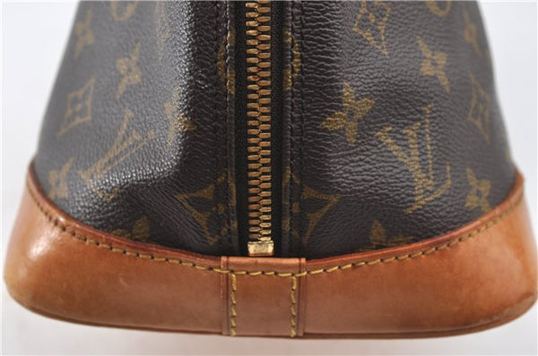 Authentic Louis Vuitton Monogram Alma Hand Bag Purse M51130 LV J4441