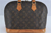 Authentic Louis Vuitton Monogram Alma Hand Bag Purse M51130 LV J4442