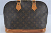 Authentic Louis Vuitton Monogram Alma Hand Bag Purse M51130 LV J4442