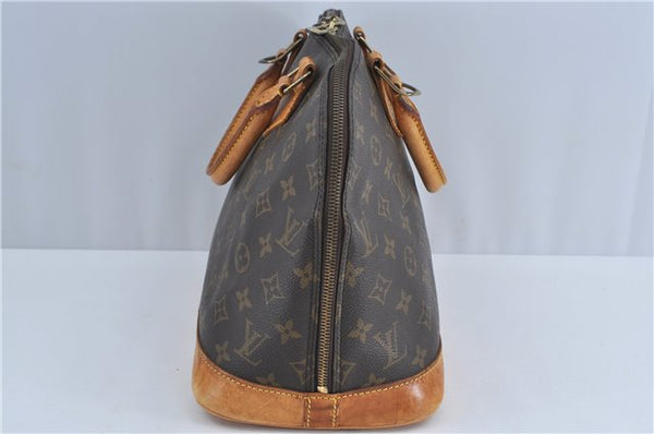 Authentic Louis Vuitton Monogram Alma Hand Bag Purse M51130 LV J4442