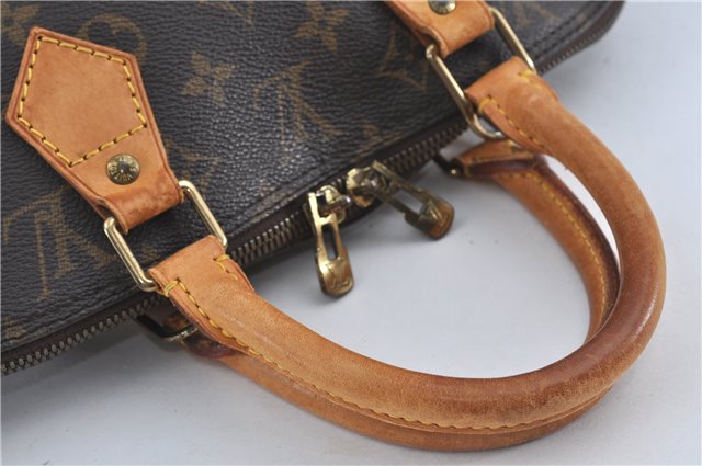 Authentic Louis Vuitton Monogram Alma Hand Bag Purse M51130 LV J4442