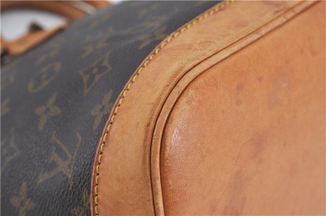 Authentic Louis Vuitton Monogram Alma Hand Bag Purse M51130 LV J4442