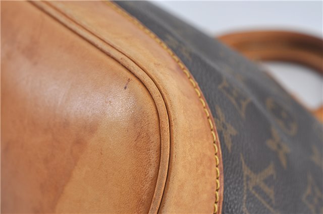 Authentic Louis Vuitton Monogram Alma Hand Bag Purse M51130 LV J4442