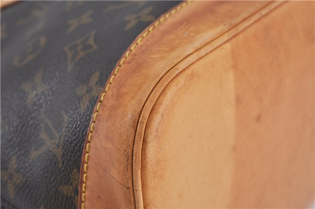 Authentic Louis Vuitton Monogram Alma Hand Bag Purse M51130 LV J4442