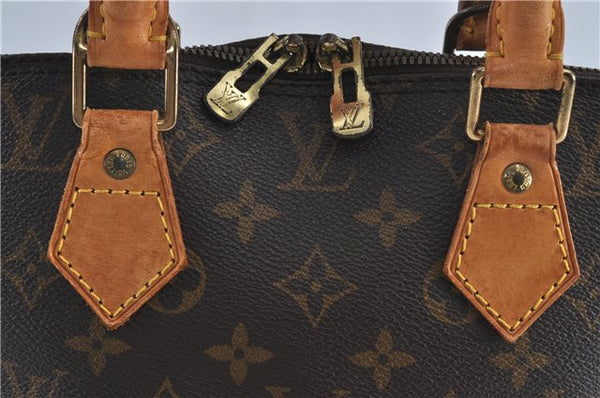 Authentic Louis Vuitton Monogram Alma Hand Bag Purse M51130 LV J4442