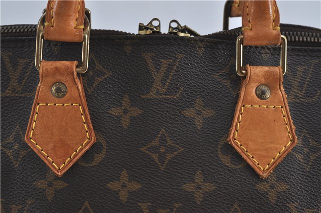 Authentic Louis Vuitton Monogram Alma Hand Bag Purse M51130 LV J4442