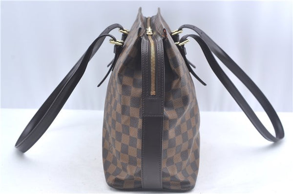 Authentic Louis Vuitton Damier Chelsea Shoulder Tote Bag N51119 LV J4443