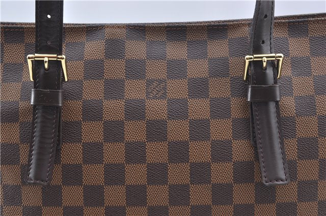 Authentic Louis Vuitton Damier Chelsea Shoulder Tote Bag N51119 LV J4443