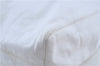 Authentic CHANEL Caviar Skin CC Logo Shoulder Tote Bag White J4455