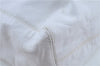 Authentic CHANEL Caviar Skin CC Logo Shoulder Tote Bag White J4455