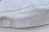 Authentic CHANEL Caviar Skin CC Logo Shoulder Tote Bag White J4455