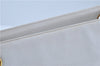 Authentic CHANEL Caviar Skin CC Logo Shoulder Tote Bag White J4455