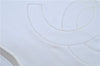 Authentic CHANEL Caviar Skin CC Logo Shoulder Tote Bag White J4455