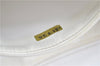Authentic CHANEL Caviar Skin CC Logo Shoulder Tote Bag White J4455